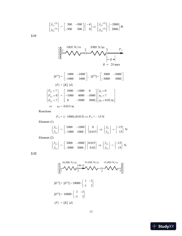 Solution Manual for A First Course in the Finite Element Method, 6th Edition - Page 16 preview image