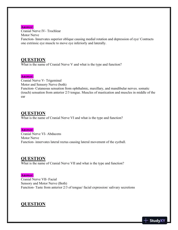 2023-2024 BIOS252 Anatomy and Physiology Review Exam II With Answers (160 Solved Questions) - Page 11 preview image