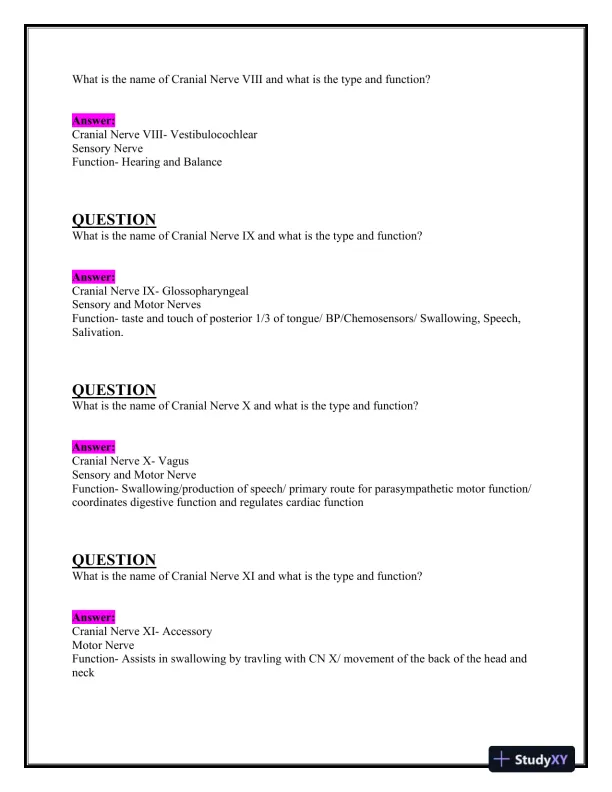 2023-2024 BIOS252 Anatomy and Physiology Review Exam II With Answers (160 Solved Questions) - Page 12 preview image