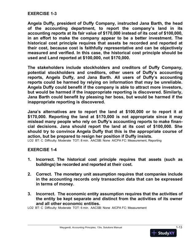 Solution Manual For Accounting Principles, 13th Edition - Page 14 preview image