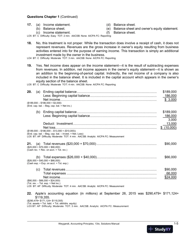 Solution Manual For Accounting Principles, 13th Edition - Page 6 preview image