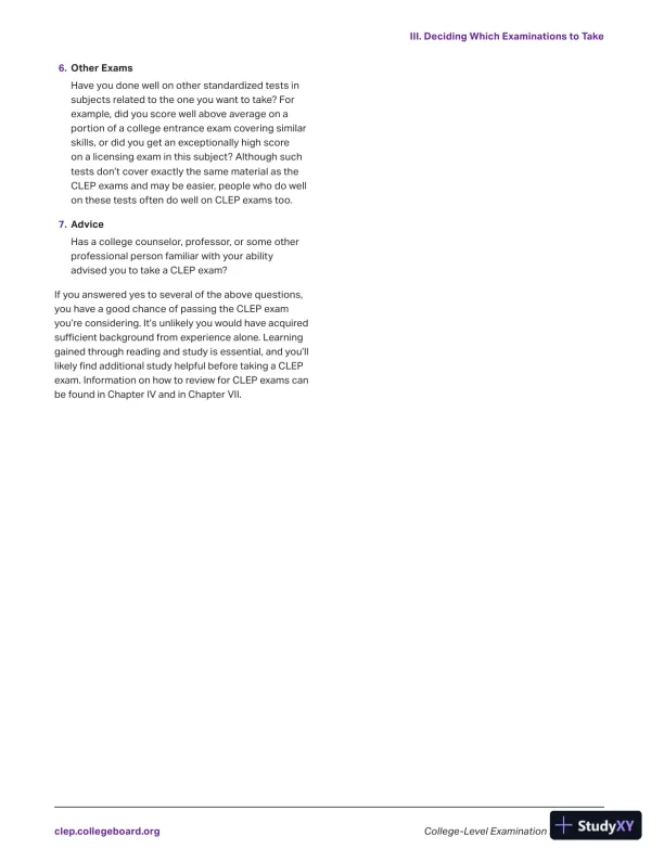 College Placement Test Preparation (2014) - Page 11 preview image
