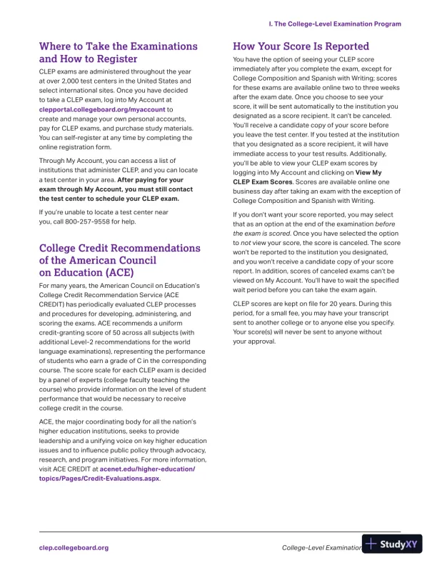 College Placement Test Preparation (2014) - Page 6 preview image