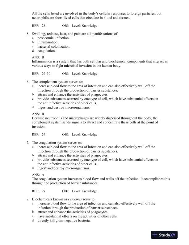 Bailey and Scott's Diagnostic Microbiology 14th Edition Test Bank - Page 14 preview image