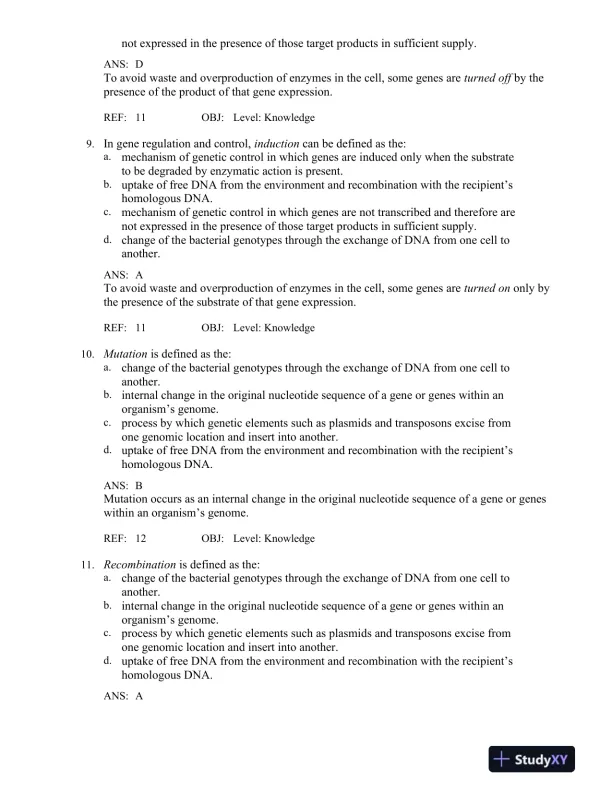 Bailey and Scott's Diagnostic Microbiology 14th Edition Test Bank - Page 7 preview image