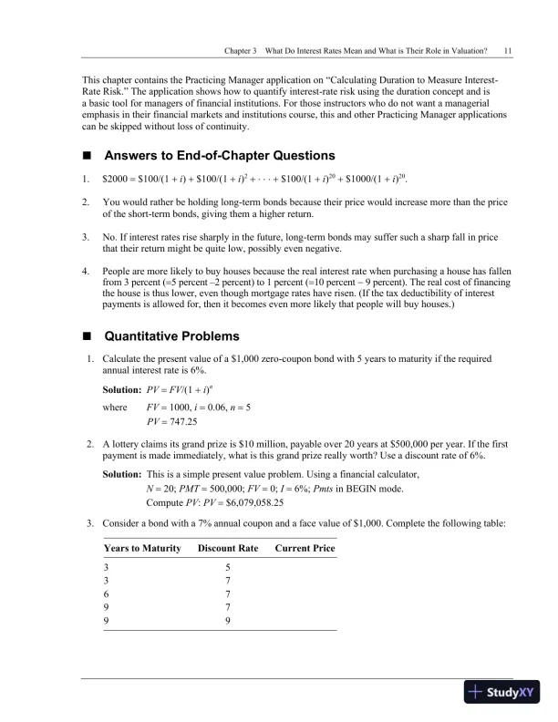 Financial Markets and Institutions, 7th Edition Solution Manual - Page 13 preview image