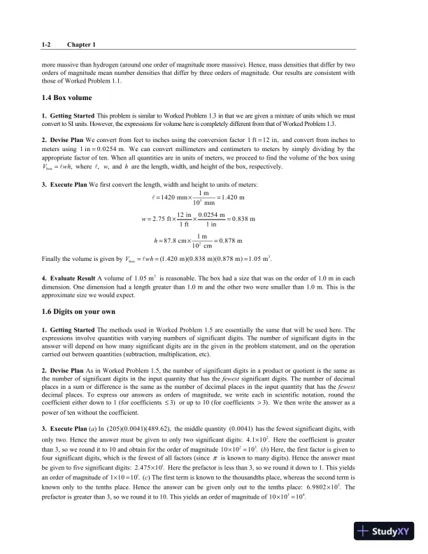 Solution Manual for Principles and Practice of Physics, 1st Edition - Page 3 preview image