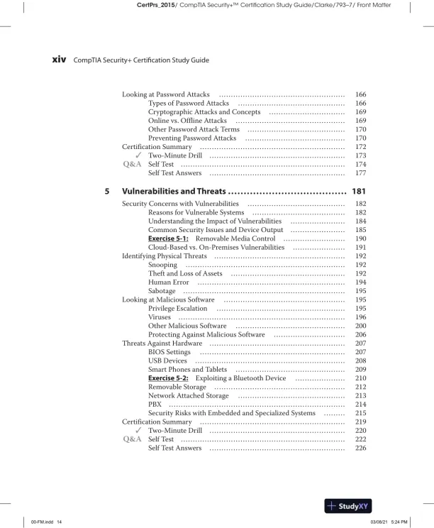 CompTIA Security+ Certification Study Guide Exam SY0-601 (2022) - Page 16 preview image