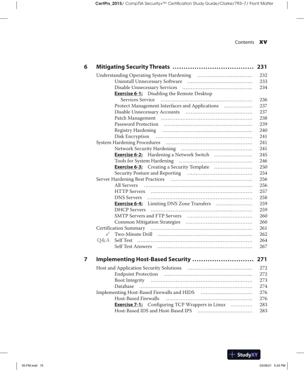 CompTIA Security+ Certification Study Guide Exam SY0-601 (2022) - Page 17 preview image