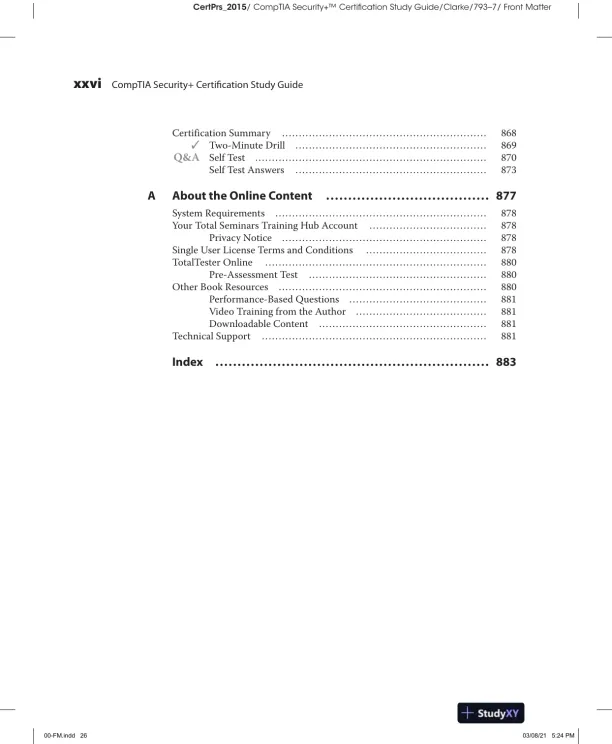 CompTIA Security+ Certification Study Guide Exam SY0-601 (2022) - Page 28 preview image