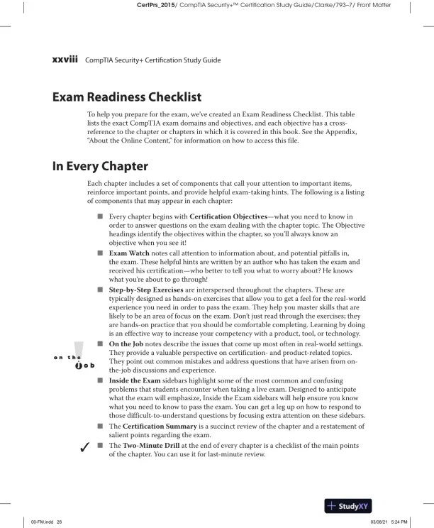 CompTIA Security+ Certification Study Guide Exam SY0-601 (2022) - Page 30 preview image