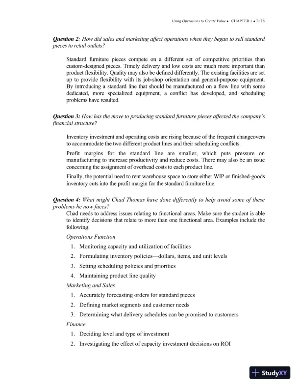 Solution Manual For Operations Management: Processes and Supply Chains, 11th Edition - Page 14 preview image
