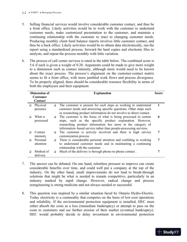 Solution Manual For Operations Management: Processes and Supply Chains, 11th Edition - Page 22 preview image