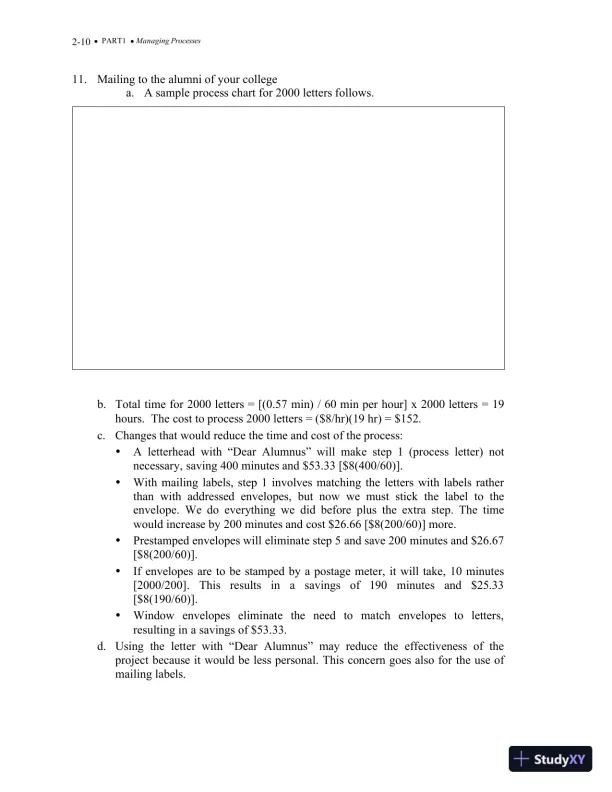 Solution Manual For Operations Management: Processes and Supply Chains, 11th Edition - Page 30 preview image