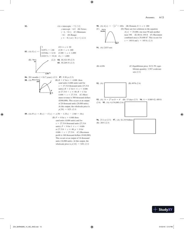 Solution Manual for Finite Mathematics for Business, Economics, Life Sciences, and Social Sciences, 14th Edition - Page 15 preview image