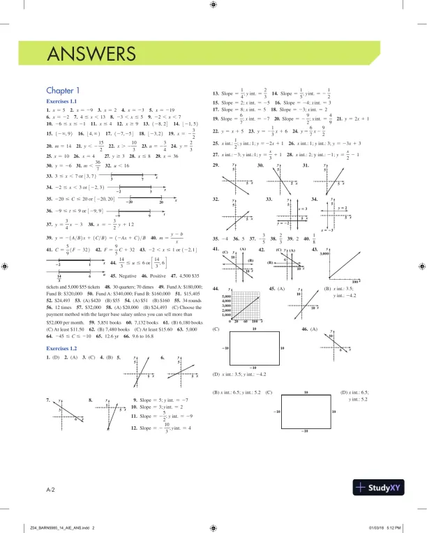 Solution Manual for Finite Mathematics for Business, Economics, Life Sciences, and Social Sciences, 14th Edition - Page 4 preview image