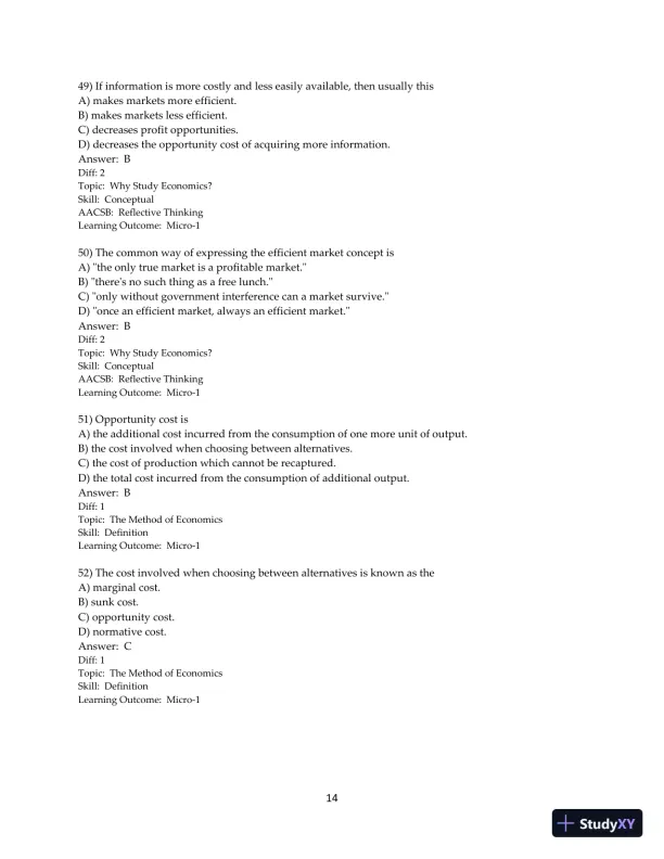 Test Bank for Principles of Macroeconomics, 12th Edition - Page 15 preview image