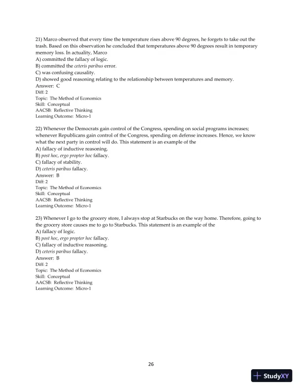 Test Bank for Principles of Macroeconomics, 12th Edition - Page 27 preview image