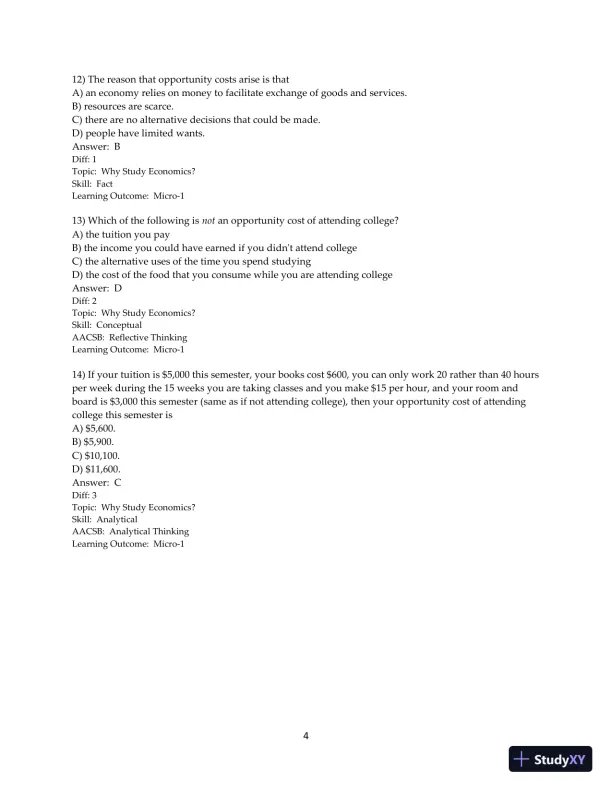 Test Bank for Principles of Macroeconomics, 12th Edition - Page 5 preview image