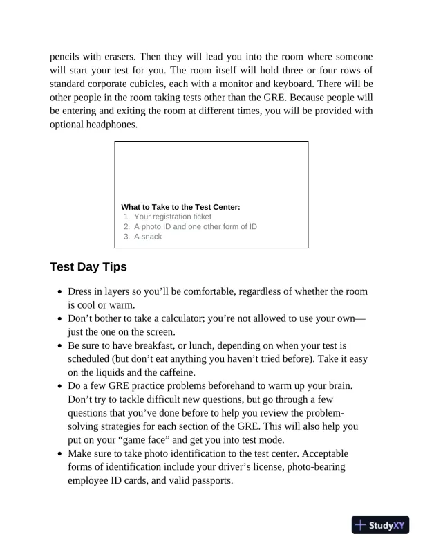Princeton Review GRE Premium Prep, 2024: 7 Practice Tests + Review and Techniques (2023) - Page 25 preview image