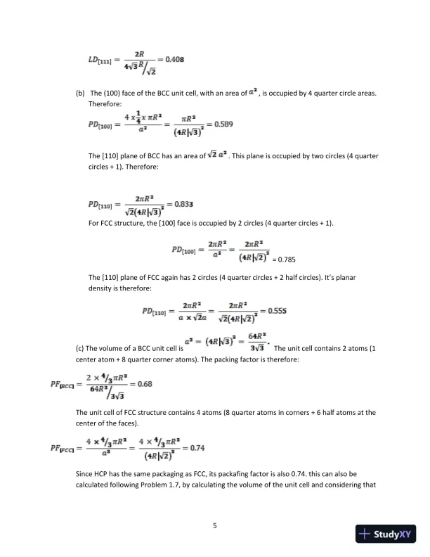 Solution Manual for Physical Metallurgy Principles, 4th Edition - Page 8 preview image