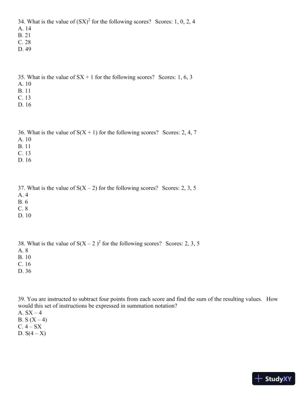 Statistics for the Behavioral Sciences, 9th Edition Test Bank - Page 8 preview image