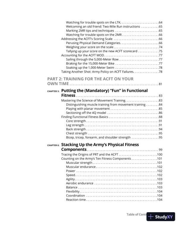 ACFT For Dummies (2020) - Page 10 preview image