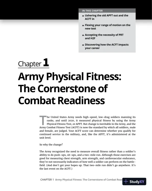 ACFT For Dummies (2020) - Page 28 preview image