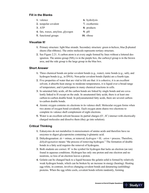 Solution Manual for Microbiology with Diseases by Body System, 4th Edition - Page 6 preview image