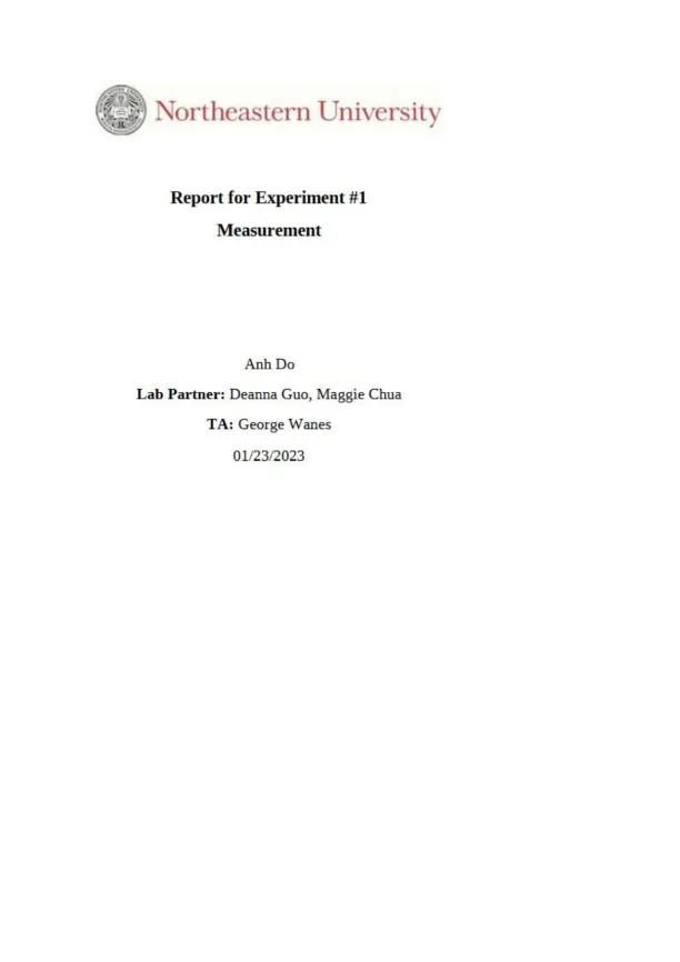 IPL Lab Report - Page 1 preview image