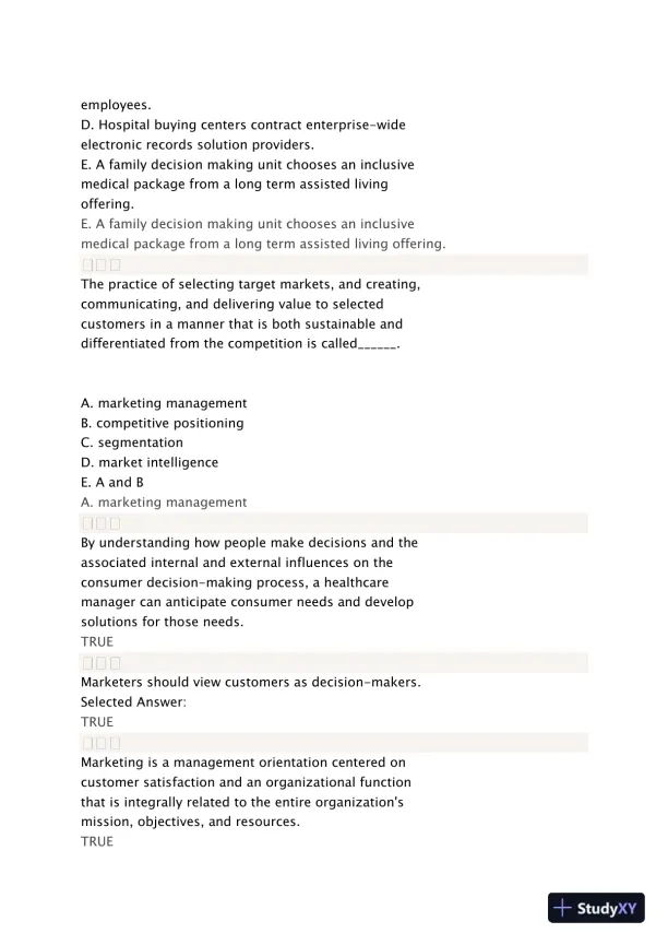 Liberty University BUSI 311 Quiz 4 Complete Solutions Correct Answers Key - Page 11 preview image