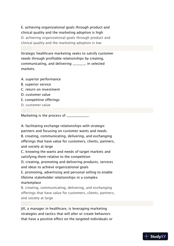 Liberty University BUSI 311 Quiz 4 Complete Solutions Correct Answers Key - Page 13 preview image