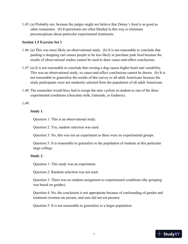 Solution Manual for Statistics: Learning from Data, 2nd Edition - Page 10 preview image