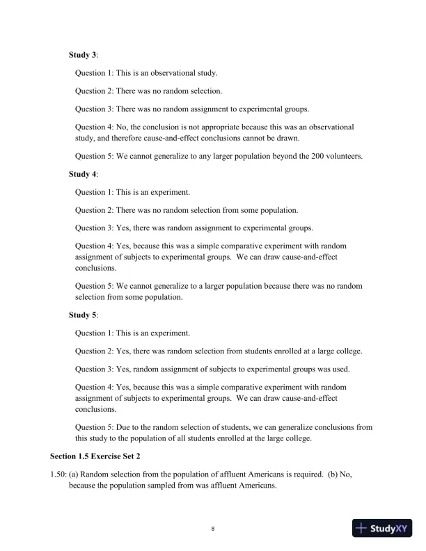 Solution Manual for Statistics: Learning from Data, 2nd Edition - Page 11 preview image