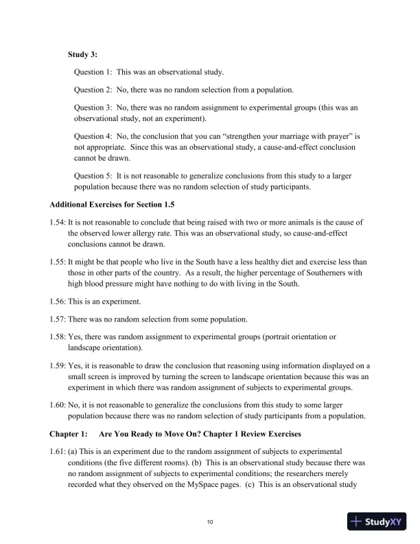 Solution Manual for Statistics: Learning from Data, 2nd Edition - Page 13 preview image