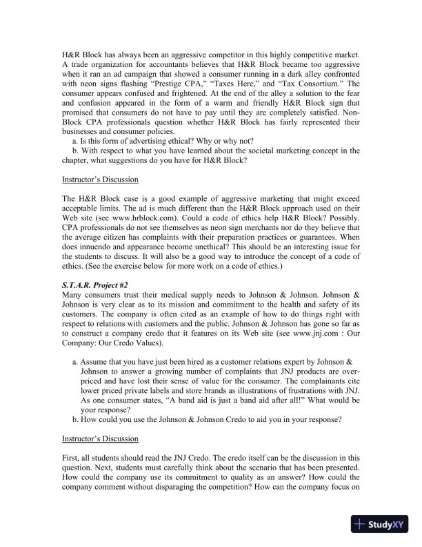 Consumer Behavior, 12th Edition Solution Manual - Page 18 preview image