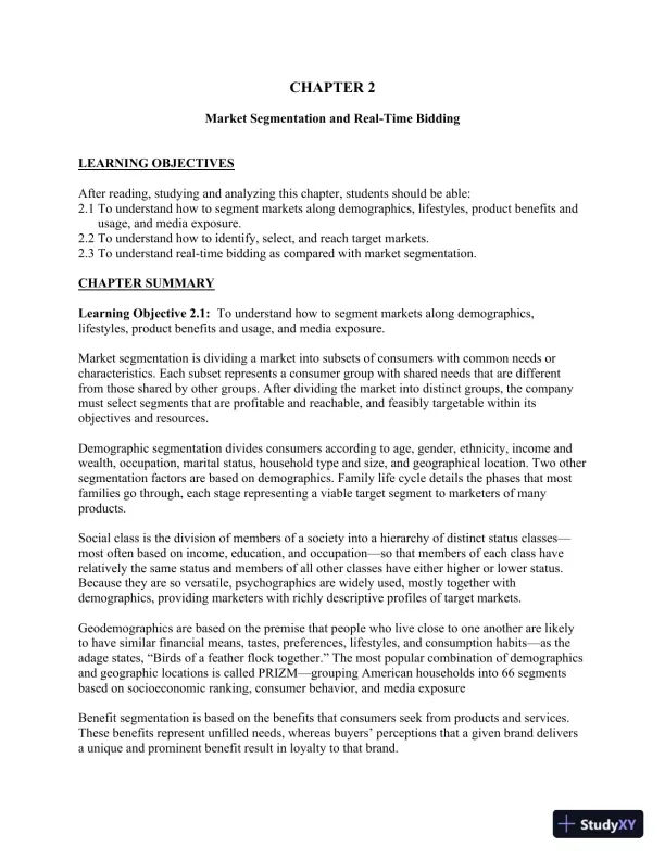 Consumer Behavior, 12th Edition Solution Manual - Page 21 preview image