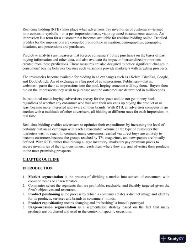 Consumer Behavior, 12th Edition Solution Manual - Page 23 preview image