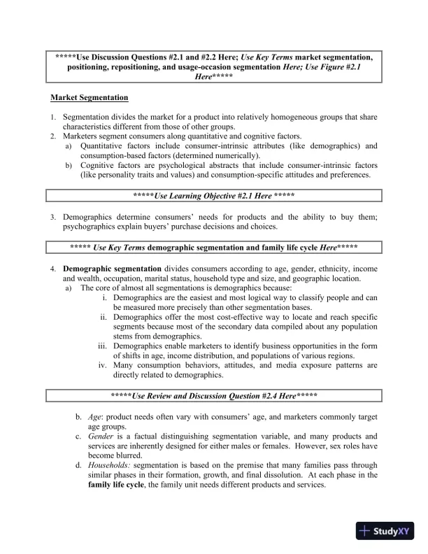 Consumer Behavior, 12th Edition Solution Manual - Page 24 preview image