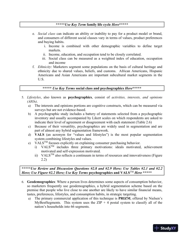 Consumer Behavior, 12th Edition Solution Manual - Page 25 preview image