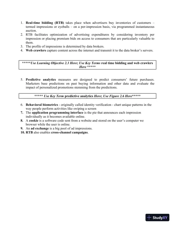 Consumer Behavior, 12th Edition Solution Manual - Page 27 preview image