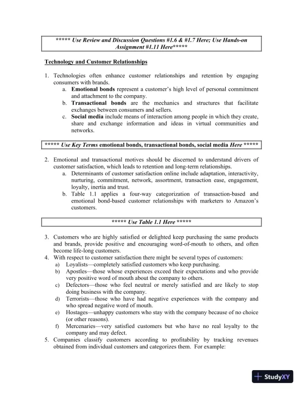Consumer Behavior, 12th Edition Solution Manual - Page 9 preview image