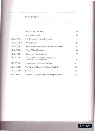 Solution Manual for Vector Calculus, 5th Edition - Page 1 preview image