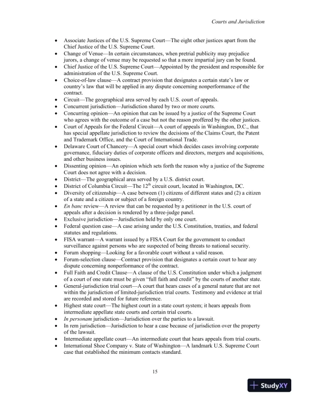 Lecture Notes for Business Law, 10th Edition - Page 16 preview image