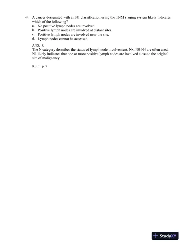 Principles and Practice of Radiation Therapy 4th Edition Test Bank - Page 13 preview image
