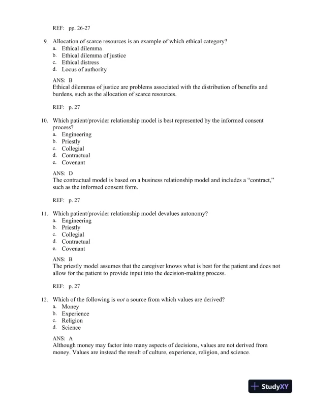 Principles and Practice of Radiation Therapy 4th Edition Test Bank - Page 16 preview image