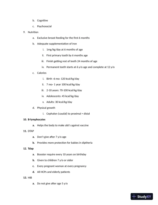 Barkley Review: Pediatrics Assessment Day 1 with Answers (50 Solved Questions) - Page 4 preview image