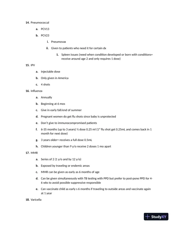 Barkley Review: Pediatrics Assessment Day 1 with Answers (50 Solved Questions) - Page 5 preview image