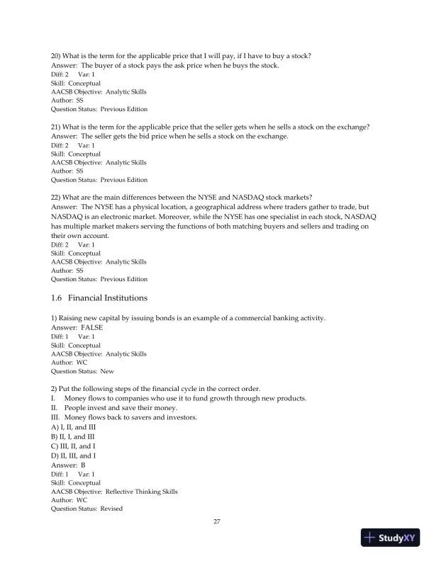 Test Bank for Fundamentals of Corporate Finance, 4th Edition - Page 28 preview image