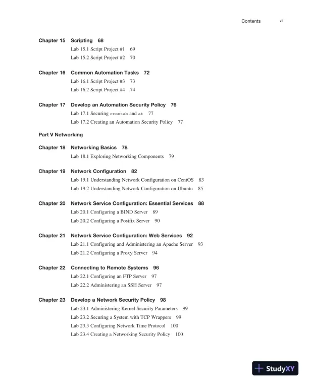 Solution Manual for Linux Essentials for Cybersecurity Lab Manual - Page 7 preview image